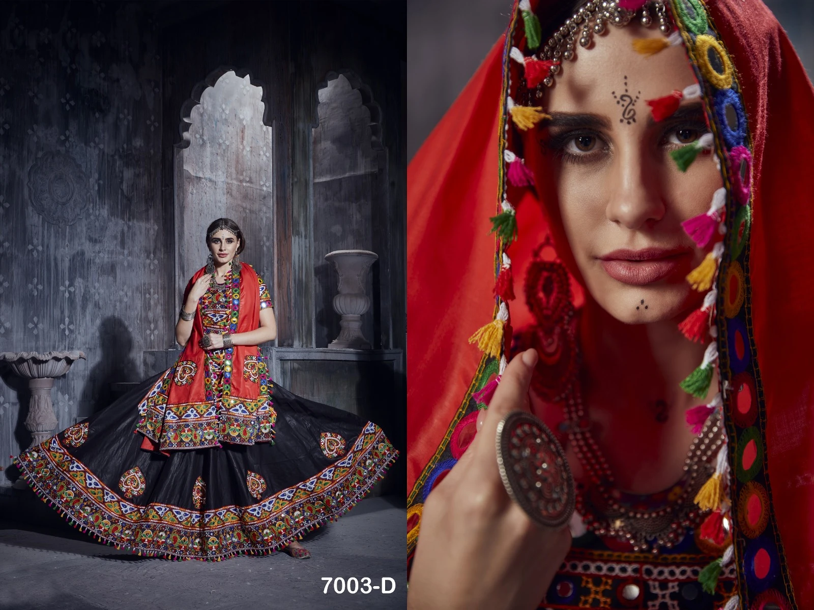 Aawiya Rajwadi Vol 1 Art Silk Wholesale Navratri Chaniya Choli Collection Catalog — Wholesale Lehenga, MPA wholesale from Surat — view 4